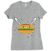 bun bun Ladies Fitted T-Shirt