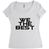 whe the best Women's Triblend Scoop T-shirt