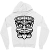 tiki mask hawaiian Zipper Hoodie
