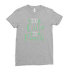 too cute Ladies Fitted T-Shirt