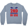 2nd amendment in use Crewneck Sweatshirt