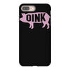pig oink funny iPhone 8 Plus Case