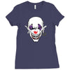 evil clown Ladies Fitted T-Shirt