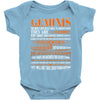 Geminis Difficult Ones To Understand Zodiac Baby Onesie