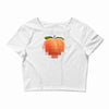 peach t Crop Top