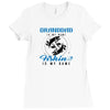 Granddad is my Name Fishing Is My Game Ladies Fitted T-Shirt