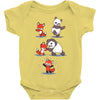 red fusion Baby Onesie