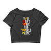 you can't save the world alone Crop Top