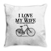 i love when my wife lets me buy another bike Throw Pillow