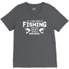 All I Care About Is Fishing And Like Maybe 3 People And Beer V-Neck Tee