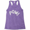 pow as worn Racerback Tank