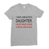 beautiful daughter Ladies Fitted T-Shirt