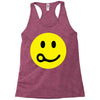 skydiving face Racerback Tank
