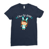 class o f 2018 cool girl Ladies Fitted T-Shirt