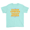 raisin cookies are why i have trust issues Youth Tee