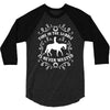 time in the saddle is never wasted 3/4 Sleeve Shirt