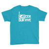 i can survive cancer Youth Tee
