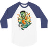 frankenstein soccer 3/4 Sleeve Shirt