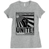 procrastinators unite! Ladies Fitted T-Shirt