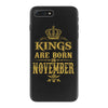 kings are born  november iPhone 7 Plus Case