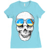 skull holiday Ladies Fitted T-Shirt