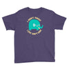 an elephant never cares Youth Tee