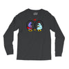 eggplant wizard and king hippo Long Sleeve Shirts