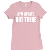 gym update not there Ladies Fitted T-Shirt