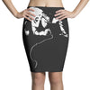 original banksy police searching drug Pencil Skirts