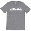 evolution of man' chequered flag classic 912 T-Shirt