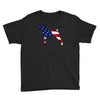 patriotic boxer Youth Tee