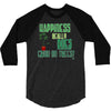 weed plant funny tee shirt 420 cannabis pot marijuana stoner gag addic 3/4 Sleeve Shirt