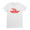 freedom fighters Ladies Fitted T-Shirt
