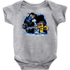 mario kombat by harebrained Baby Onesie