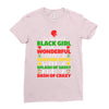 i'm not just a black girl Ladies Fitted T-Shirt