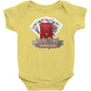 lucky devil gambling cards Baby Bodysuit