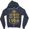 queens are born in 1966 Zipper Hoodie