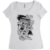 fuck the police Women's Triblend Scoop T-shirt