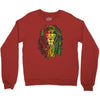 rasta lion Crewneck Sweatshirt