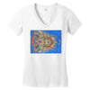 Bali barong Women's V-Neck T-Shirt