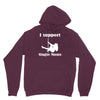i support single moms Hoodie