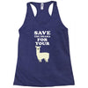 Save The Drama For Your Lama Racerback Tank