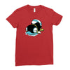 drooly snake slug thing Ladies Fitted T-Shirt