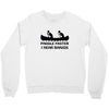 paddle faster i hear banjos t shirt funny humor deliverance nerd geek Crewneck Sweatshirt