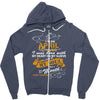 i am an april women Zipper Hoodie