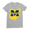 ohio for michigan Ladies Fitted T-Shirt