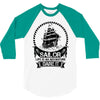Sailor Life Is Adventure Dare It 3/4 Sleeve Shirt