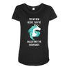 Funny Unicorn Maternity Scoop Neck T-shirt