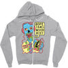 dope jams zombie Zipper Hoodie