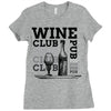 Wine Club Ladies Fitted T-Shirt